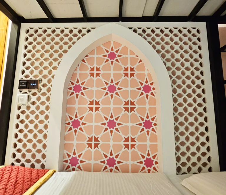 Room-303-–-Mediterranean-Pink-Bunk-A-Seaside-Sanctuary